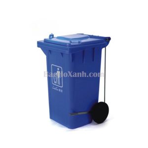 Thùng Rác 240L Màu Xanh