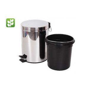 Thùng Rác Inox Đạp Chân Cao Cấp 5L