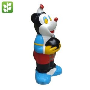 Thùng Rác Nhựa Composite Hình Chuột Mickey