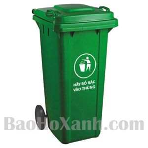 Thùng Rác Xanh Lá 240L