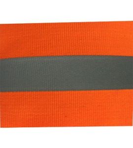 Vải phản quang 5cm pha màu cam - BHK0024 giá rẻ