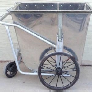 Xe Đẩy Rác Inox Cao Cấp