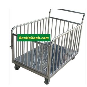 Xe Đẩy Rác Inox Cao Cấp Dùng Trong Y Tế