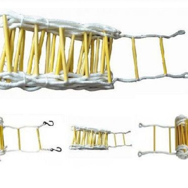 Dây Thoát Hiểm PP Tiger Vàng Đen (14mm/200/16kg/Roll) Usafety Mỹ Tiêu Chuẩn CE Đa Dạng Tốt Bền
