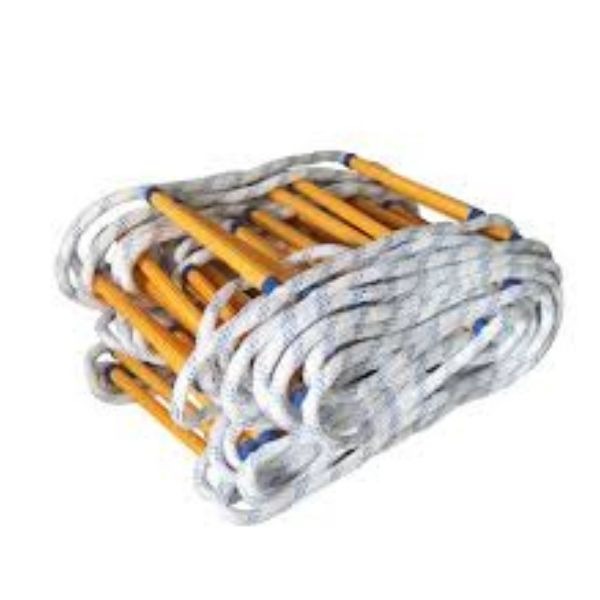 Dây Thoát Hiểm PP Tiger Vàng Đen (14mm/200/16kg/Roll) Usafety Mỹ Tiêu Chuẩn CE Đơn Giản Bền Tốt