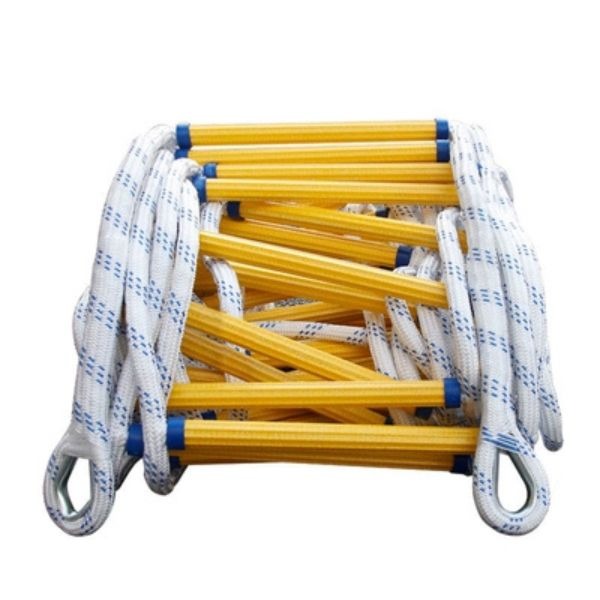 Dây Thoát Hiểm PP Tiger Vàng Đen (14mm/200/16kg/Roll) Usafety Mỹ Tiêu Chuẩn CE Giá Cả Bền