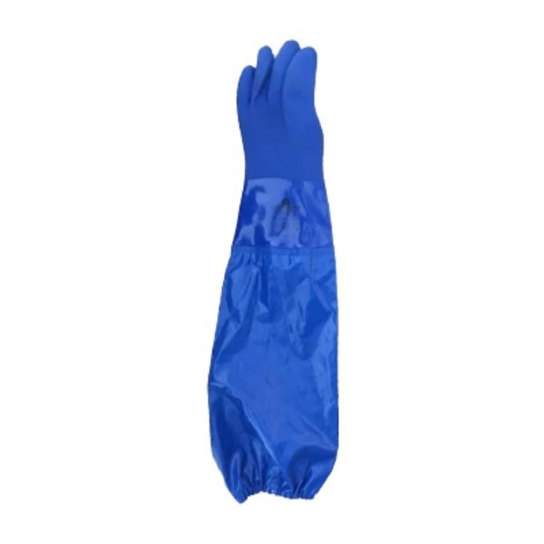 Găng Cao Su Dài 806H - Chống Dầu Và Axit Usafety Mỹ Tiêu Chuẩn CE Dài 55cm Size L Và XL An Toàn