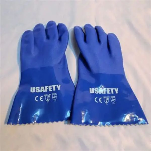 Găng Cao Su Nitrile Chống Dầu Usafety Mỹ Tiêu Chuẩn CE Size L Và XL Giá Rẻ