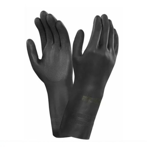 Găng Latex Chống Dầu Axit Đen Usafety Mỹ Tiêu Chuẩn CE Dài 35cm Size XL Nhập Khẩu Nhanh