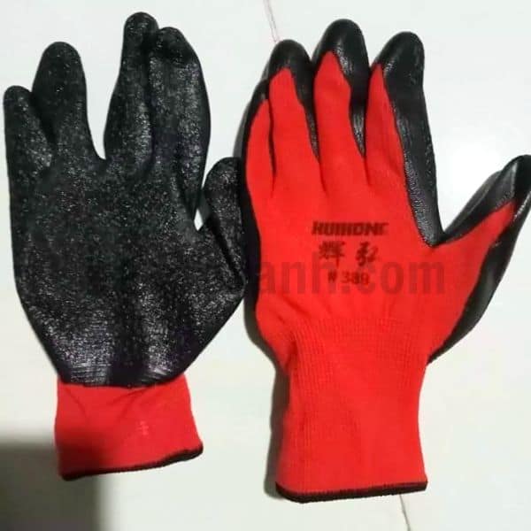 Găng Tay Vải Bảo Hộ Phủ Polyester