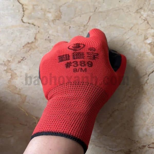 Găng Tay Vải Cotton Phủ Polyester