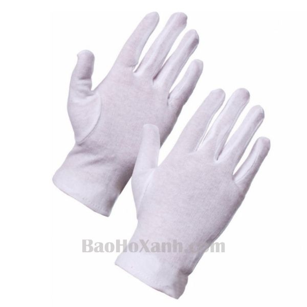 Găng Tay Vải Màu Trắng Tốt