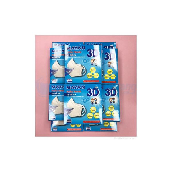 Hộp Khẩu Trang Trẻ Em Mayan 3D Mask Tốt