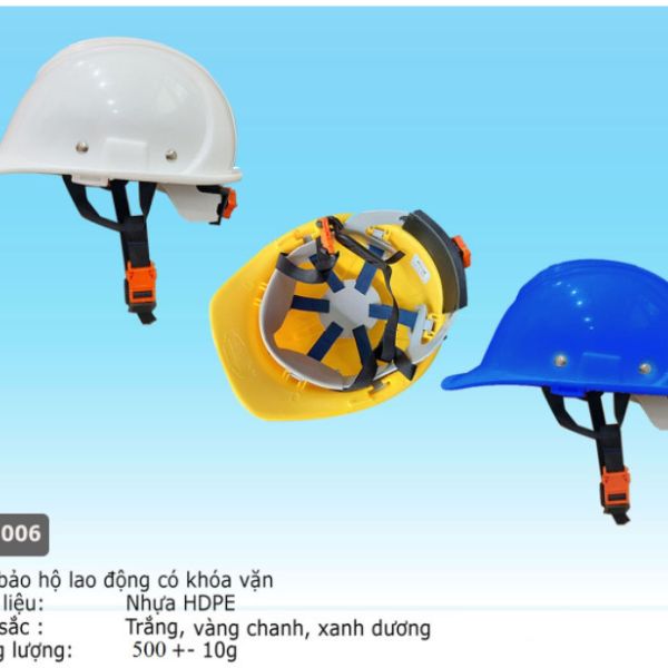 Nón Bảo Hộ Lao Động Hiện Đại Chắc