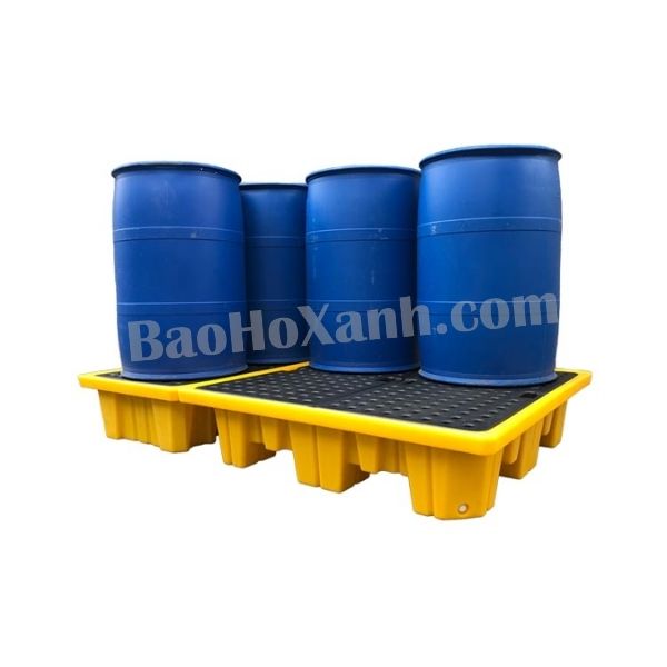 Pallet Nhựa Chống Tràn Đổ Dầu 2023