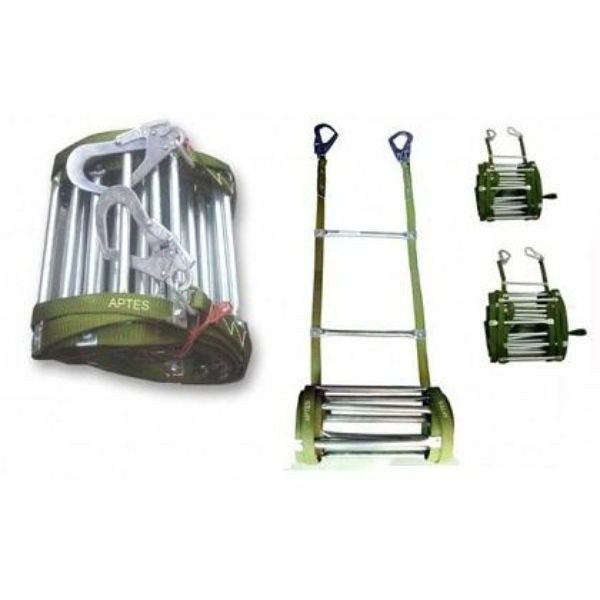 Thang Dây Thoát Hiểm Ống Trắng TH56M 15 Mét Chung Cư