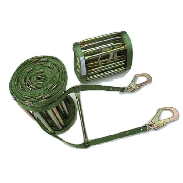 Thang Dây Thoát Hiểm Ống Trắng TH56M 30 Mét Lắp Đặt Nhanh