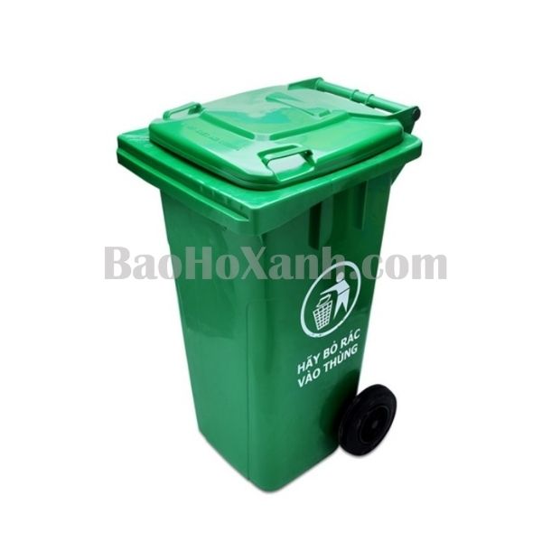 &nbsp;Thùng Rác 100l Nhựa HDPE
