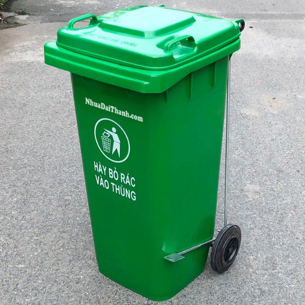 Thùng Rác 120L An Toàn Chất Lượng Cao
