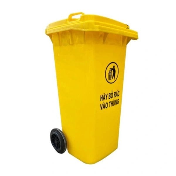 Thùng Rác 120L Cao Cấp Nắp Kín Hạn Chế Mùi