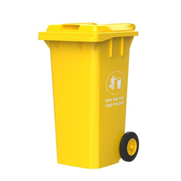 Thùng Rác 120L Ngoài Trời Cao Cấp