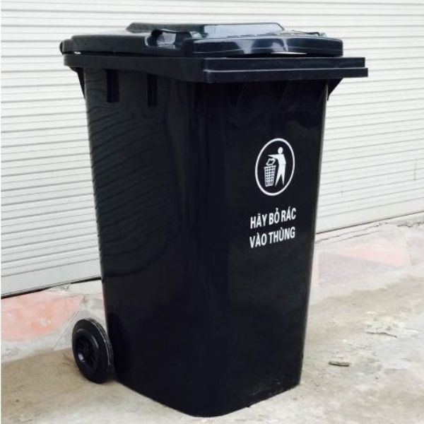 Thùng Rác 120L Ngoài Trời Chất Lượng