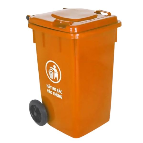 Thùng Rác 240l Công Nghiệp Ngoài Trời Chịu Lực