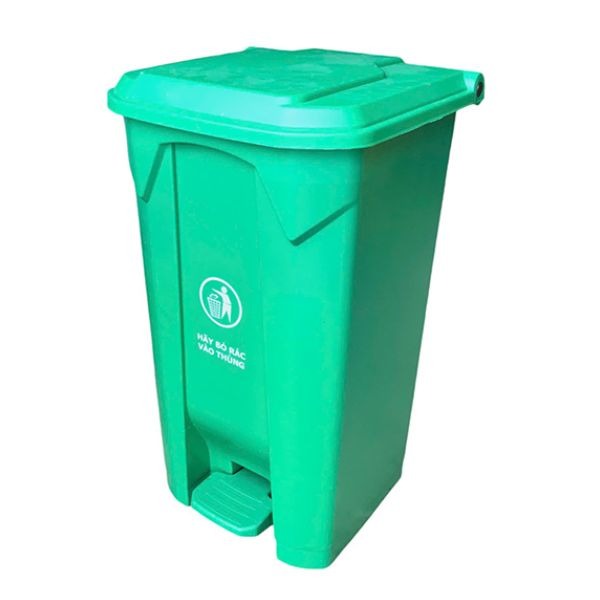 Thùng Rác 240l Công Nghiệp Ngoài Trời Phân Loại Rác