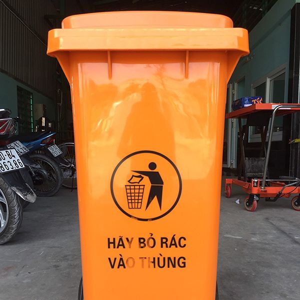 Thùng Rác 240L Thân Thiện Tiện Lợi