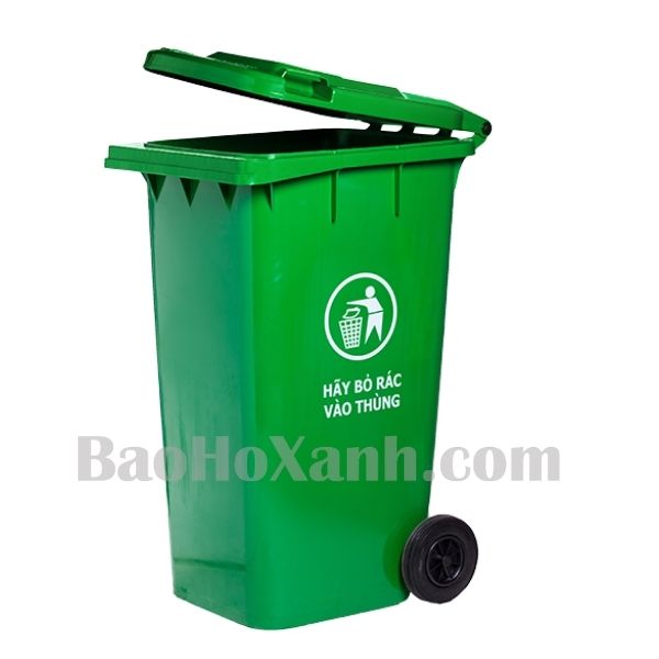 Thùng Rác 240L Xanh Lá MKC