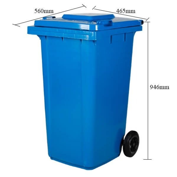 Thùng Rác Công Cộng Bền Đẹp Có Nắp Đậy