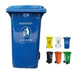 Thùng Rác Công Cộng Bền Đẹp Nhiều Màu