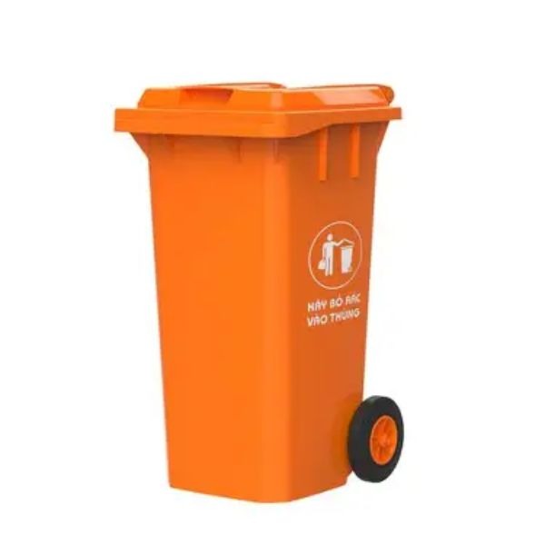 Thùng Rác Công Nghiệp 120L Cao Cấp