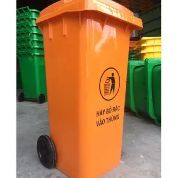 Thùng Rác Công Nghiệp 120L Đẹp 
