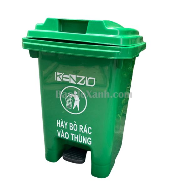 Thùng Rác Đạp Chân Đơn Giản