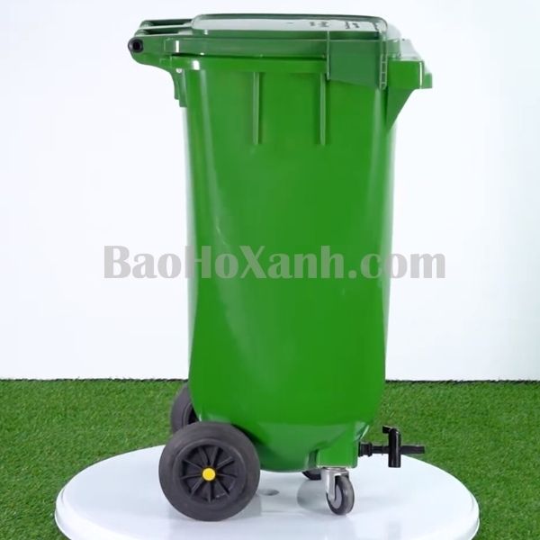 Thùng Rác HDPE Có Vòi 120L