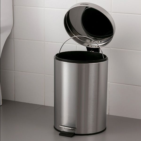 Thùng Rác Inox Đạp Chân Cao Cấp