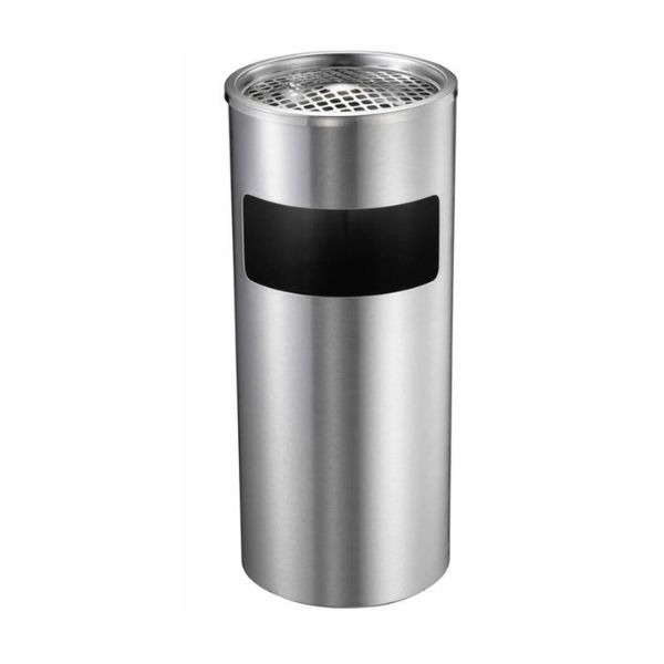 Thùng Rác Inox Gạt Tàn Tròn Giá Tốt Hơn