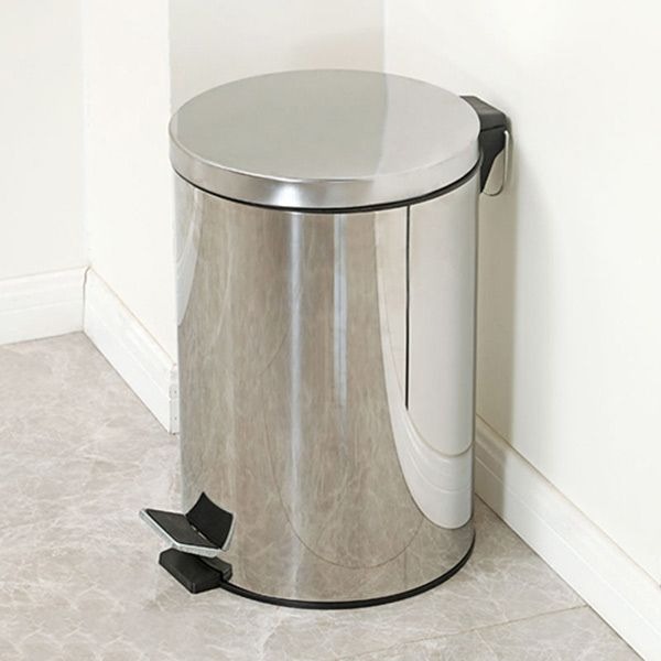 Thùng Rác Inox Tròn 20L Tiện Dụng