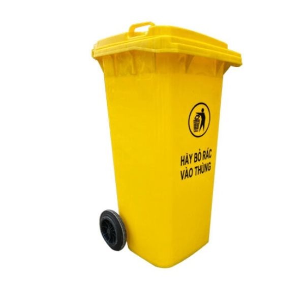 Thùng Rác Nhựa 120L An Toàn