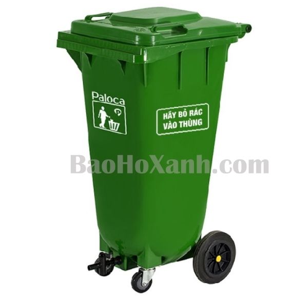 Thùng Rác Nhựa Có Vòi 120L