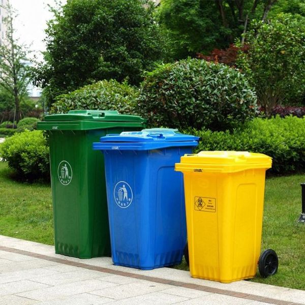 Thùng Rác Nhựa Thân Thiện Công Cộng