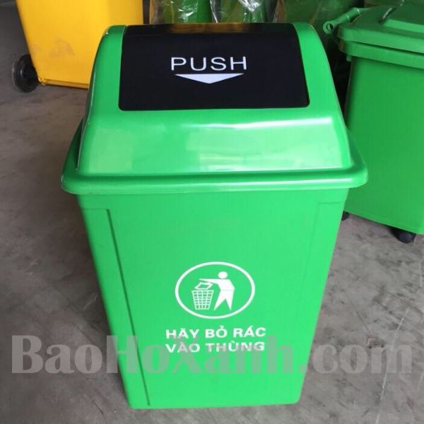 Thùng Rác Xanh Push