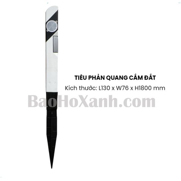Tiêu Phản Quang Cắm Đất Bằng Nhựa
