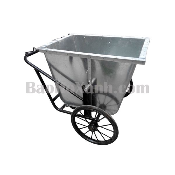 Xe Đẩy Rác Inox Tiện Lợi