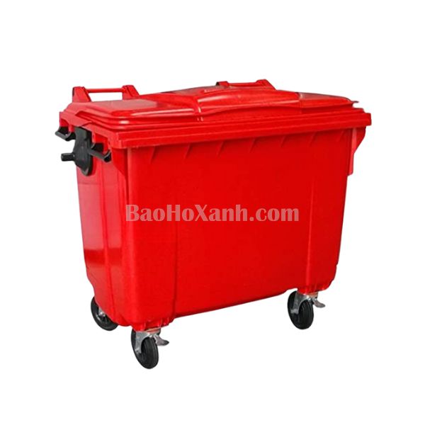 Xe Thu Gom Màu Đỏ